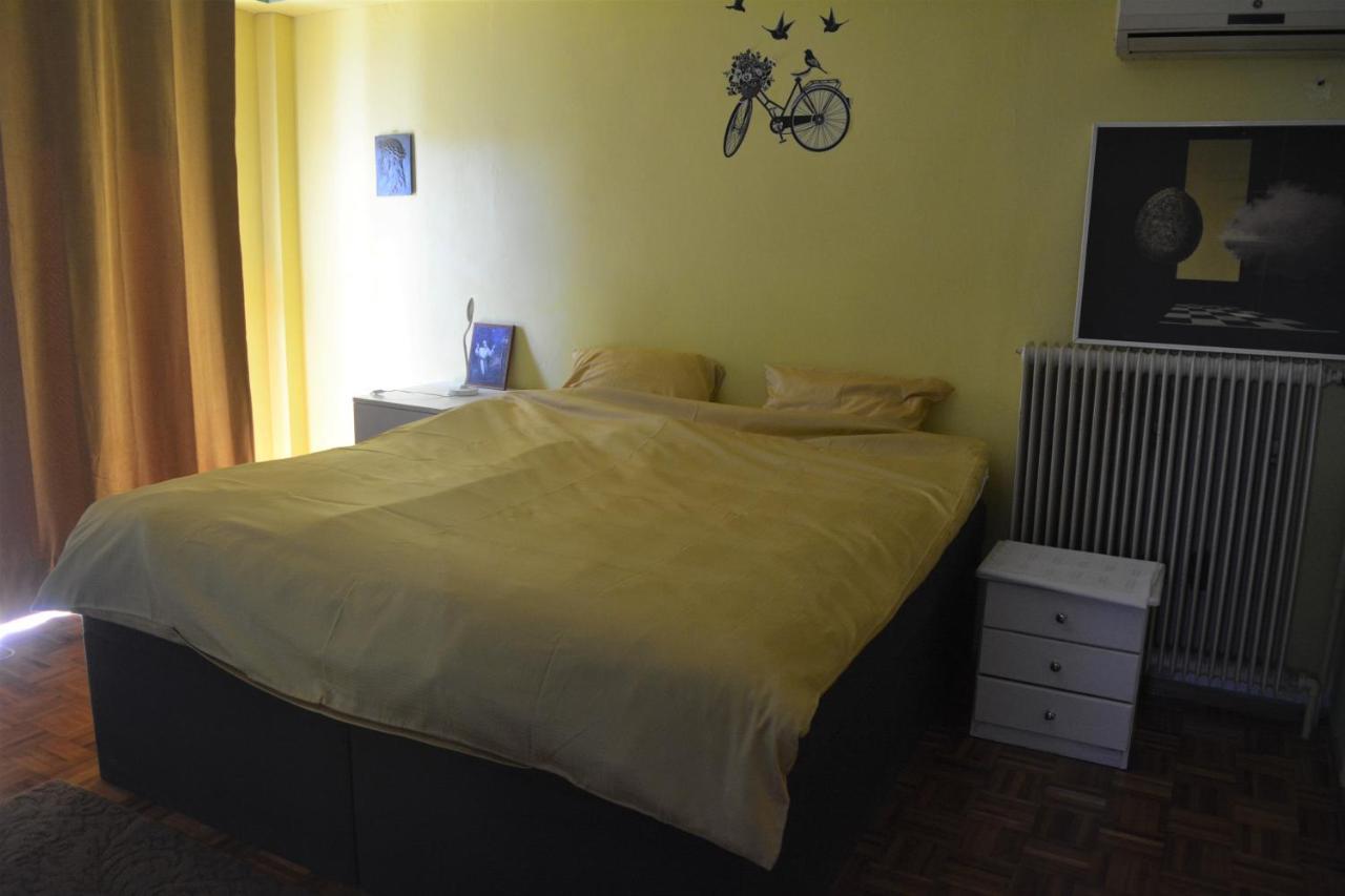 Spacious Apartment With Balconies, Ac, King Bed, Near Dt And Transports Athens Ngoại thất bức ảnh